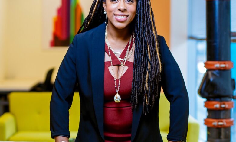 Tiffanie Stanard , Founder/CEO of Stimulus at the Microsoft Reactor at the Science Center, Philly's newest center for collaboration and innovation